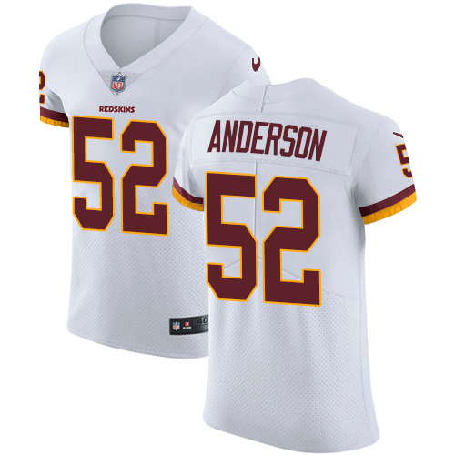 Nike Redskins #52 Ryan Anderson White Men's Stitched NFL Vapor Untouchable Elite Jersey